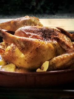 Una foto de Pollo a la cerveza