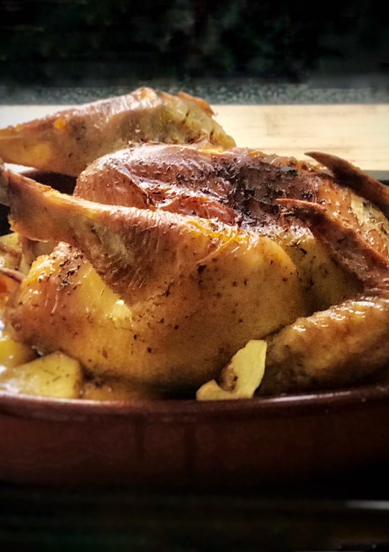 Una foto de Pollo a la cerveza