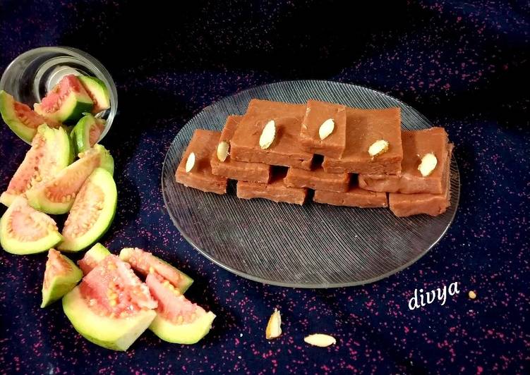 Easiest Way to Prepare Super Quick Homemade Amrud burfi