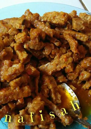 Foto resep 🔥 🔥orek tempe basah pedas 🔥 🔥