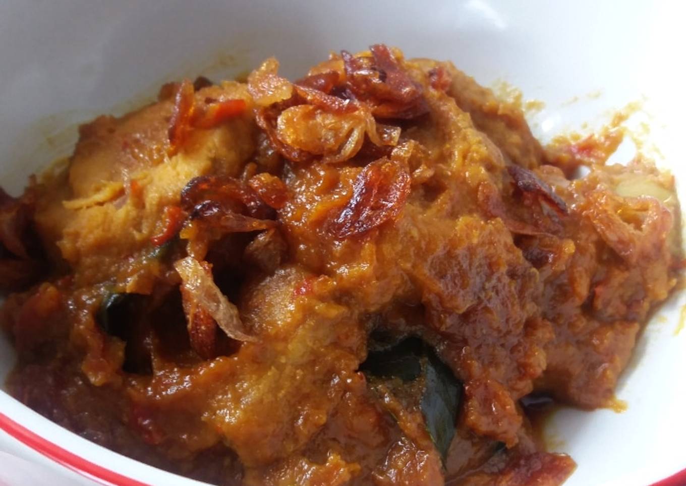 Rendang ayam endes empyukk