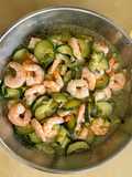 ✨Tumis Zucchini dengan Udang