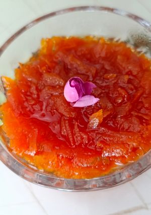 عکسی از دستور مربای هویج