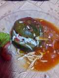 Zapallitos rellenos de carne con tuco