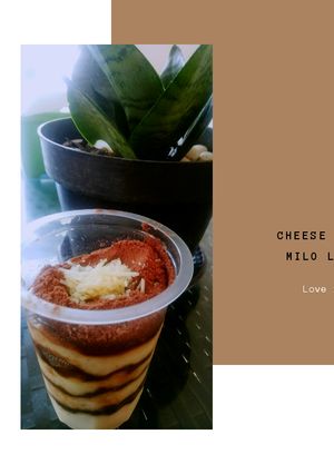 Foto resep Cheese cake milo lumer ala rumahan