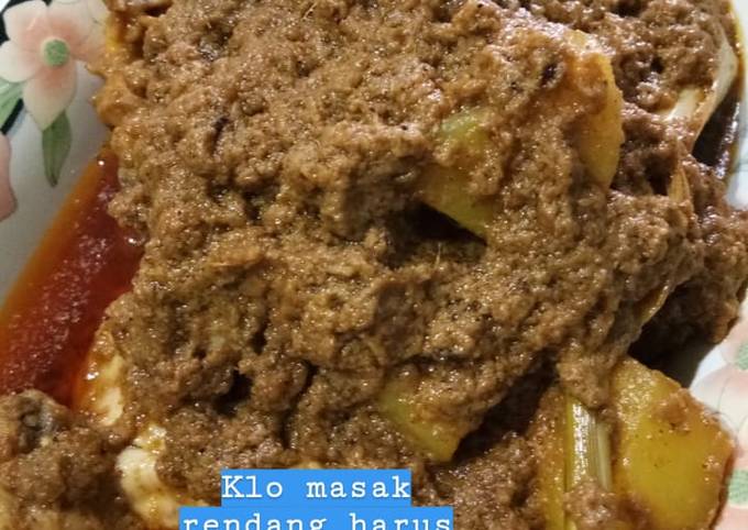 Resep: Rendang ayam &amp; kentang gak pke ribet 😋 Irit Anti Gagal
