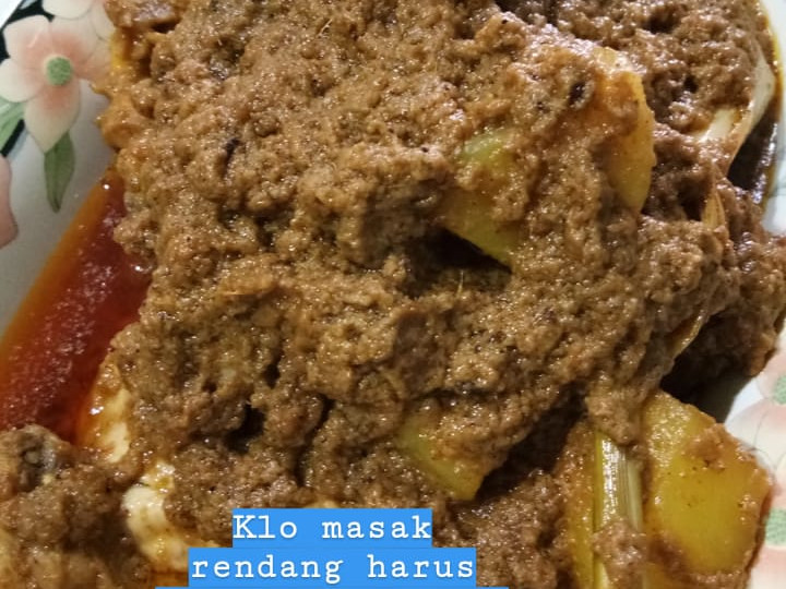 Resep: Rendang ayam &amp;amp; kentang gak pke ribet 😋 Irit Anti Gagal