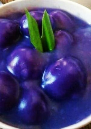 Foto resep Bubur grendul ubi ungu