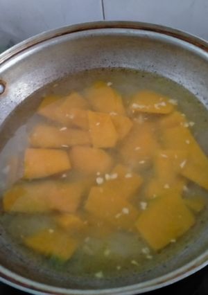 Hình của món Canh bí tỏi.