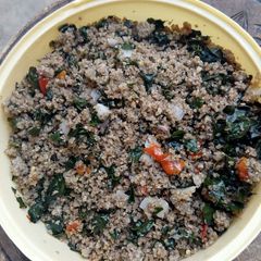 A picture of Dambun gero #damburecipecontest#.