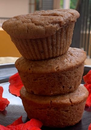 A picture of Kiwi muffins (breakfast on the go).