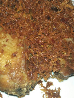 Foto resep Ayam serundeng kelapa lengkuas