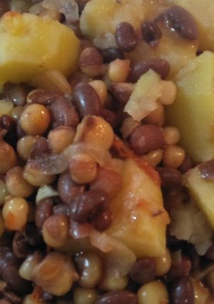 A picture of Stewed githeri.