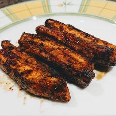 A picture of Pork Belly in Sherry Marinade.