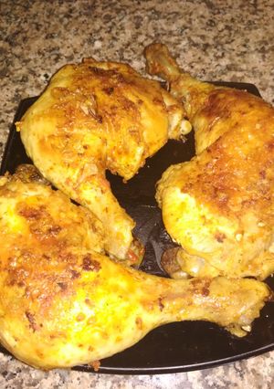 صورة لوصفة دجاج مفور و محمر في الكوشة 😋😋😍😍
