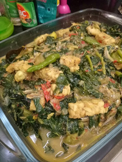 Foto resep Gulai tempe teri daun pepaya