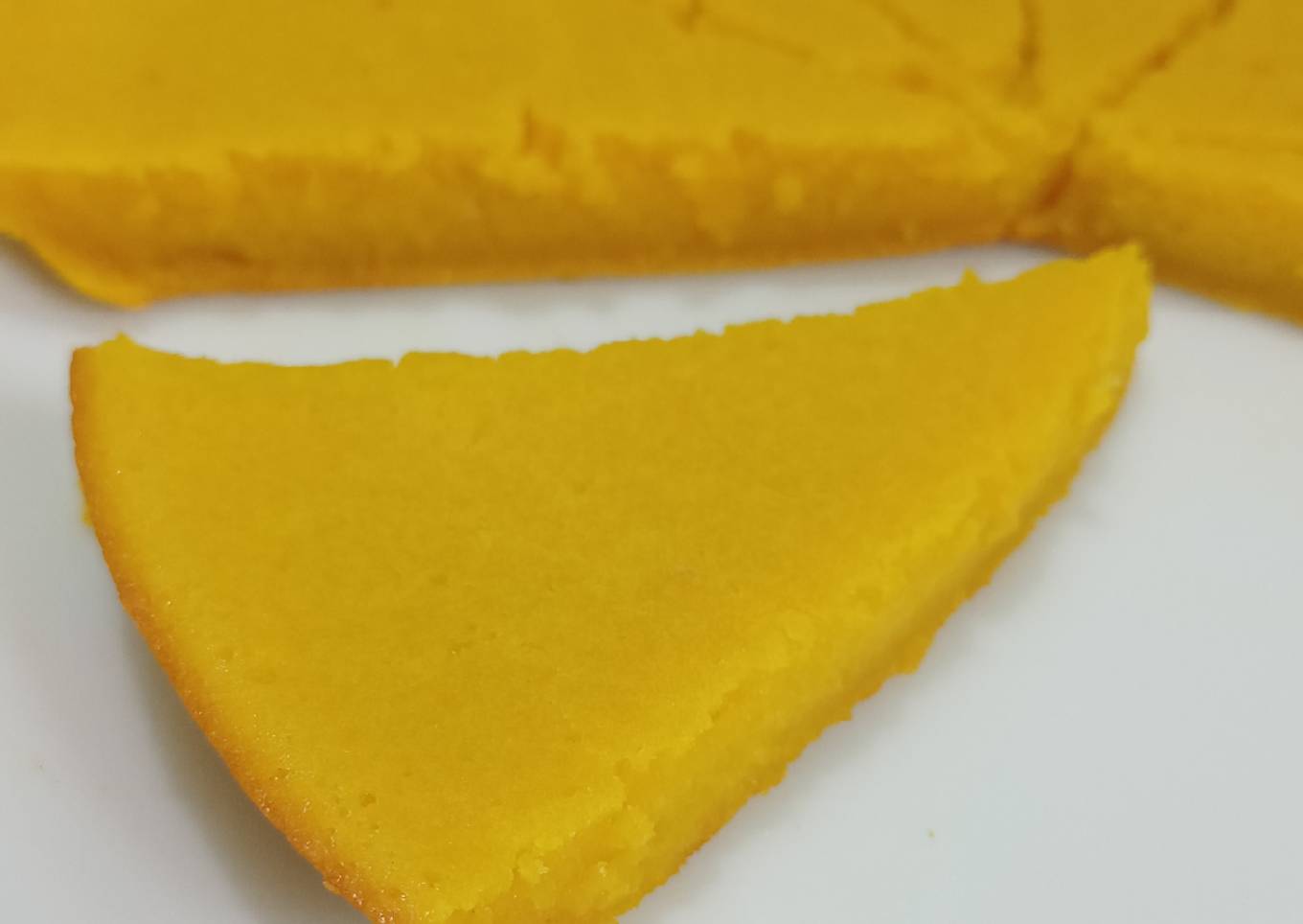 Kue lumpur teflon (labu kuning)