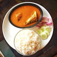 A picture of Fish curry.