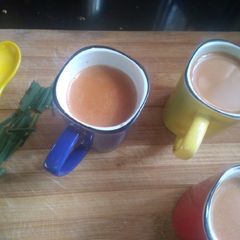 A picture of Herbal jaggery tea.