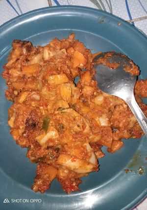 Foto resep Sambel goreng jamur tiram