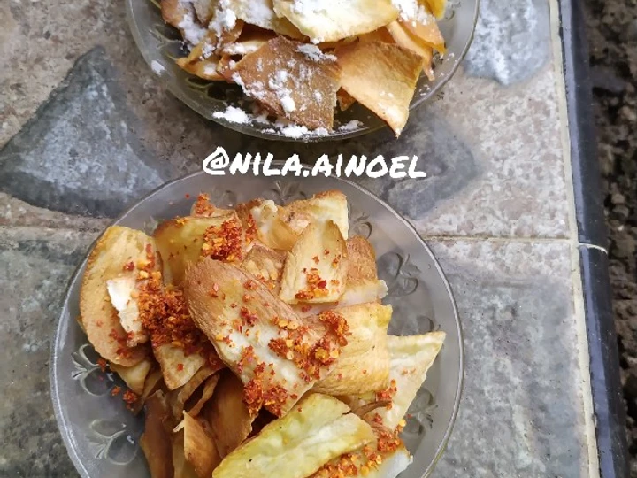Langkah Gampang Membikin Resep Kripik singkong yang Lezat Anti Ribet, Lezat Sekali