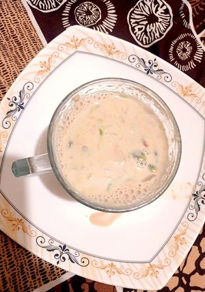 A picture of Almond coffee.