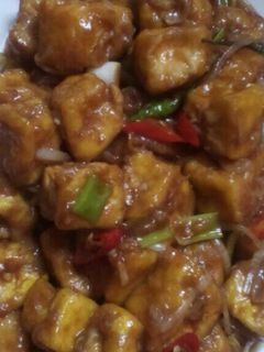 Foto resep Tahu saus teriyaki simpel