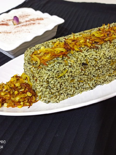 عکسی از دستور دمی پلو توله