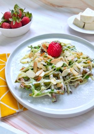Foto resep Waffle Pandan Tahu