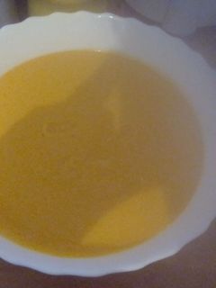 Una foto de Puré de calabaza, coliflor y soja texturizada