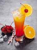 Receta de bebida Tequila Sunrise
