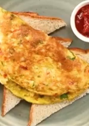 A picture of Fish Omelette 🍳.
