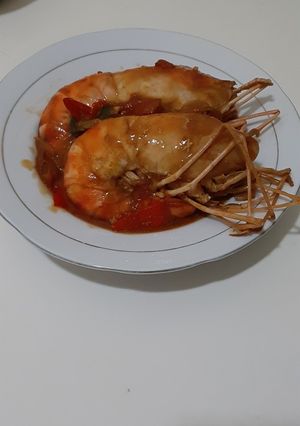 Foto resep Udang Galah Asam Manis Ala Ku