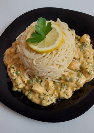 Négy sajtos tejszínes-borsós csirkemell 🧀 recept fotója