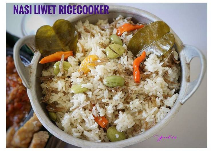 Nasi liwet ricecooker