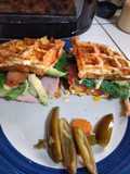 Chaffle sándwich