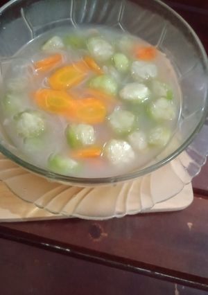 Foto resep Sayur Gambas sederhana