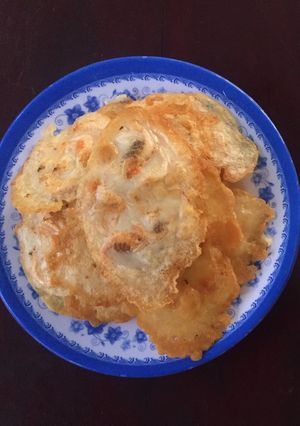 Hình của món Bánh tép chiên giòn.