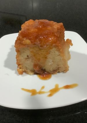 Una foto de Budín de pan