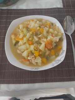 Una foto de Carbonada de pollo
