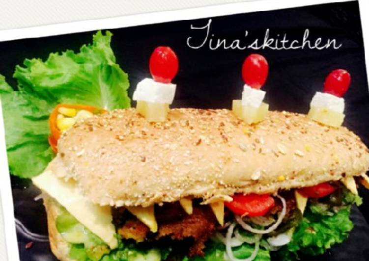 Easiest Way to Make Appetizing Healthy subwich of the day