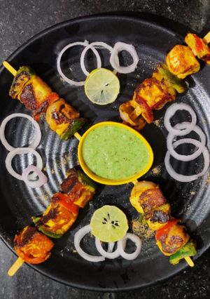 A picture of Paneer tikka.