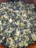 Pechuga de pollo con huitlacoche a la Mario, s