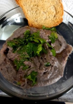 Una foto de Hummus de Porotos Negros