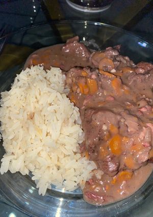 Une photo de Boeuf bourguignon 🥩