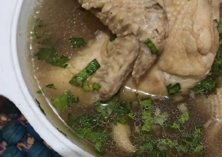 Resep @GURIH Sup Ayam ala pak min masakan sehari hari