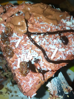Chocolate cake na alkama ainihin hoton girkin