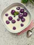 Ube Tangyuan Kuah Susu