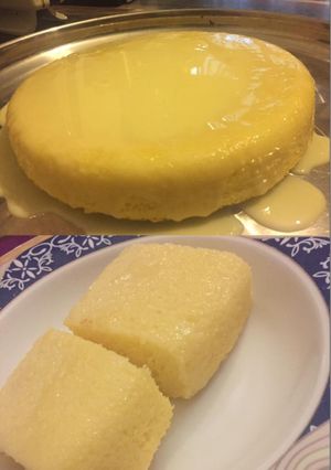 صورة لوصفة كيك الحليب المحلّى 🍰