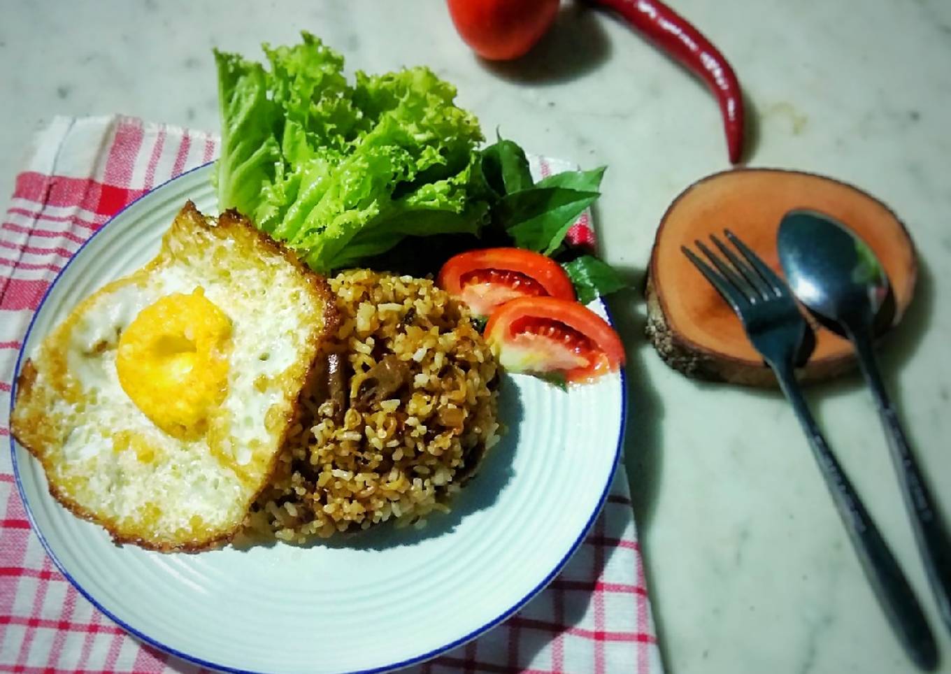 Nasi goreng mulut